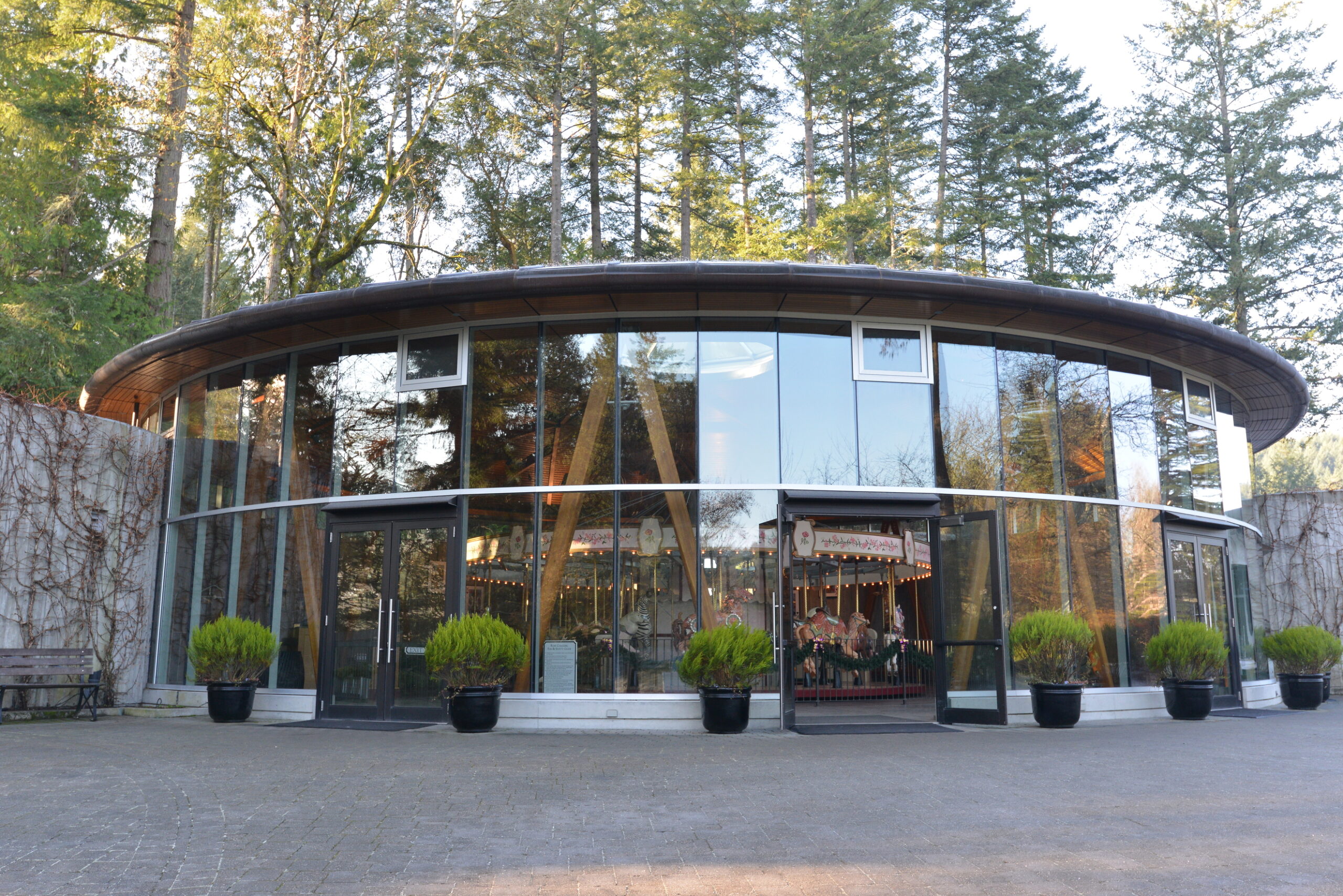 Rose Carousel - The Butchart Gardens